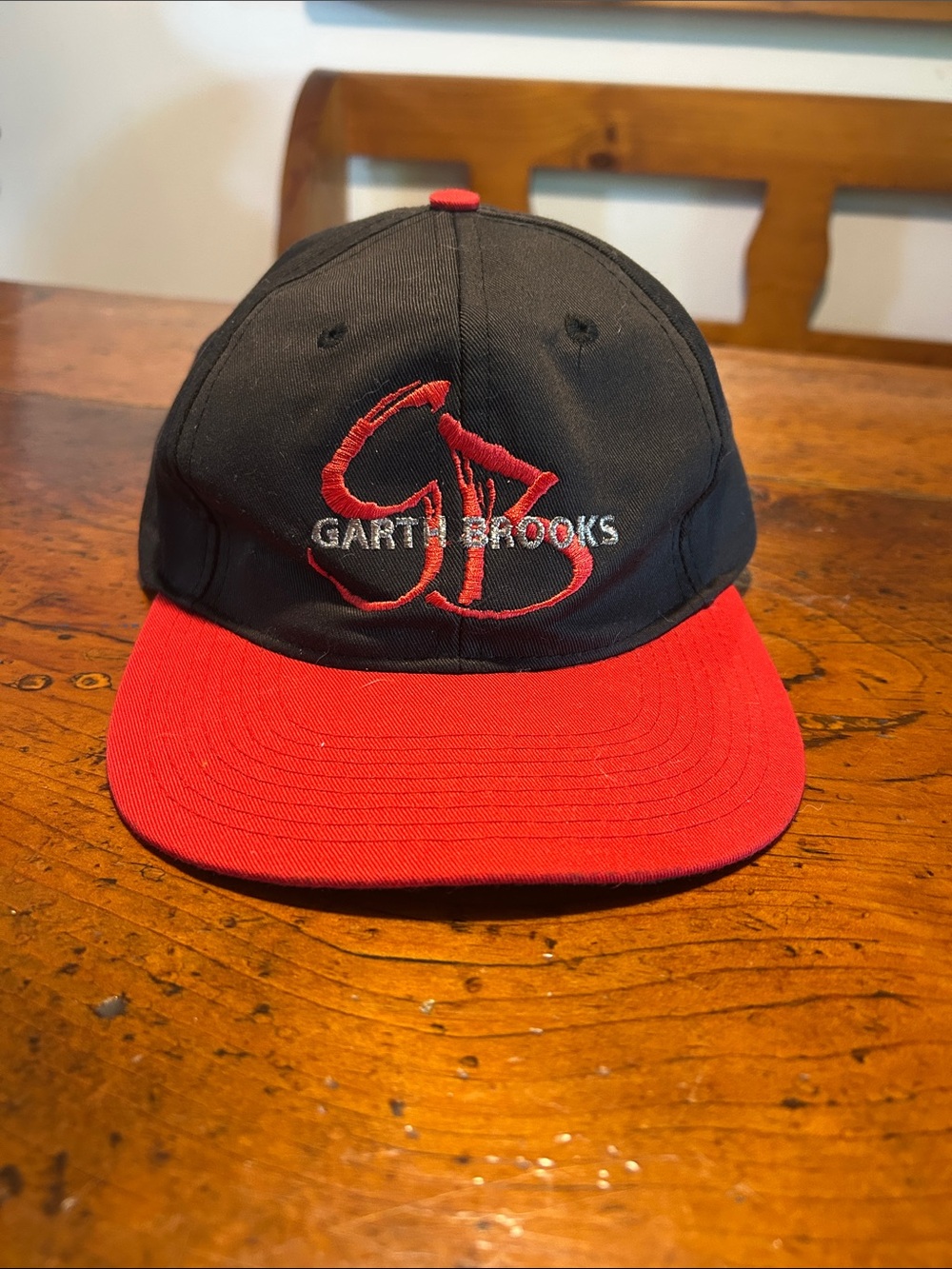 Garth Brooks official 90’s tour Black and Red Baseball Cap